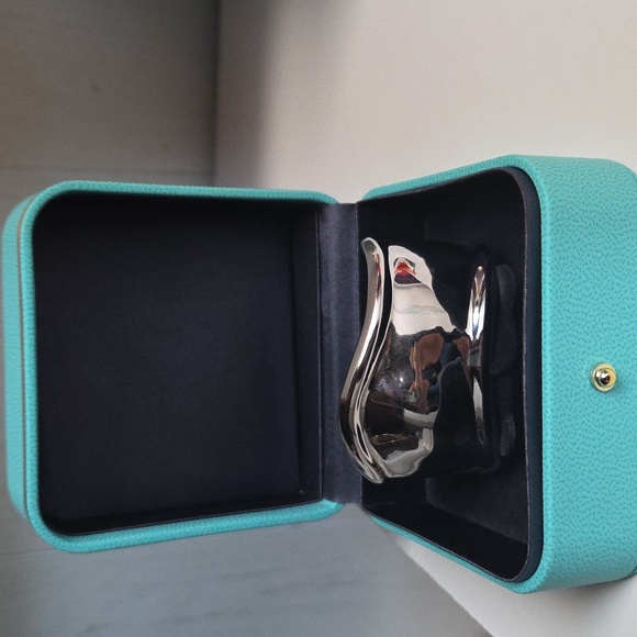 Nwt Steriling Silver Bone Cuff Left Arm - Picture 5 of 6